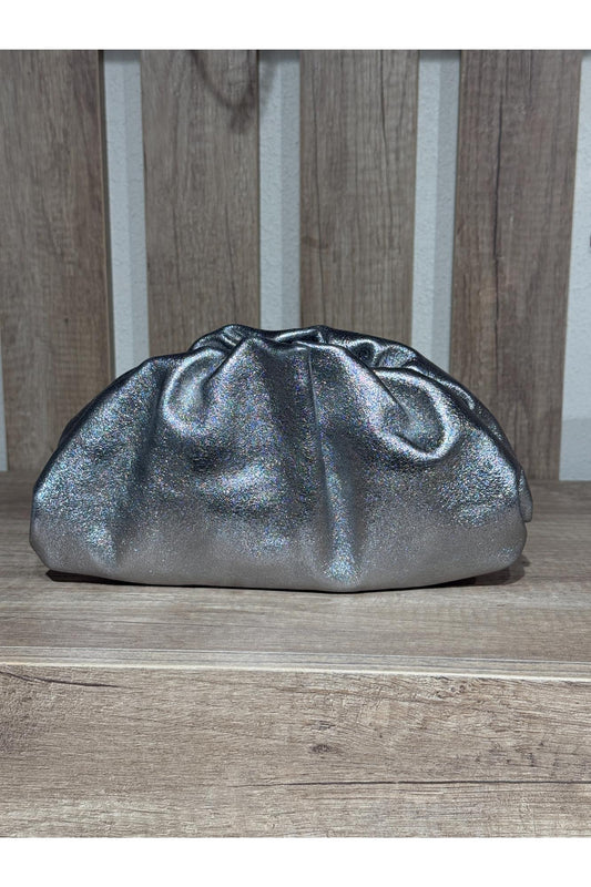 METOO TRINKETS clutch Argento