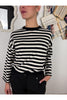 maglione girocollo rigato philia loft a03y0862 28626197