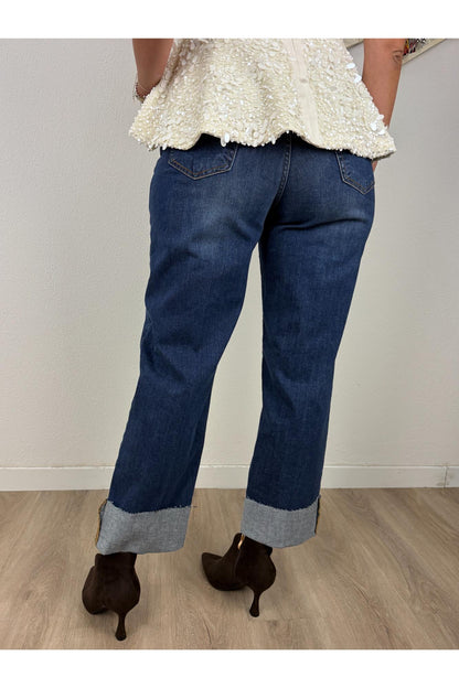 PHILIA LOFT Jeans dritto con risvolto Philia loft Jeans