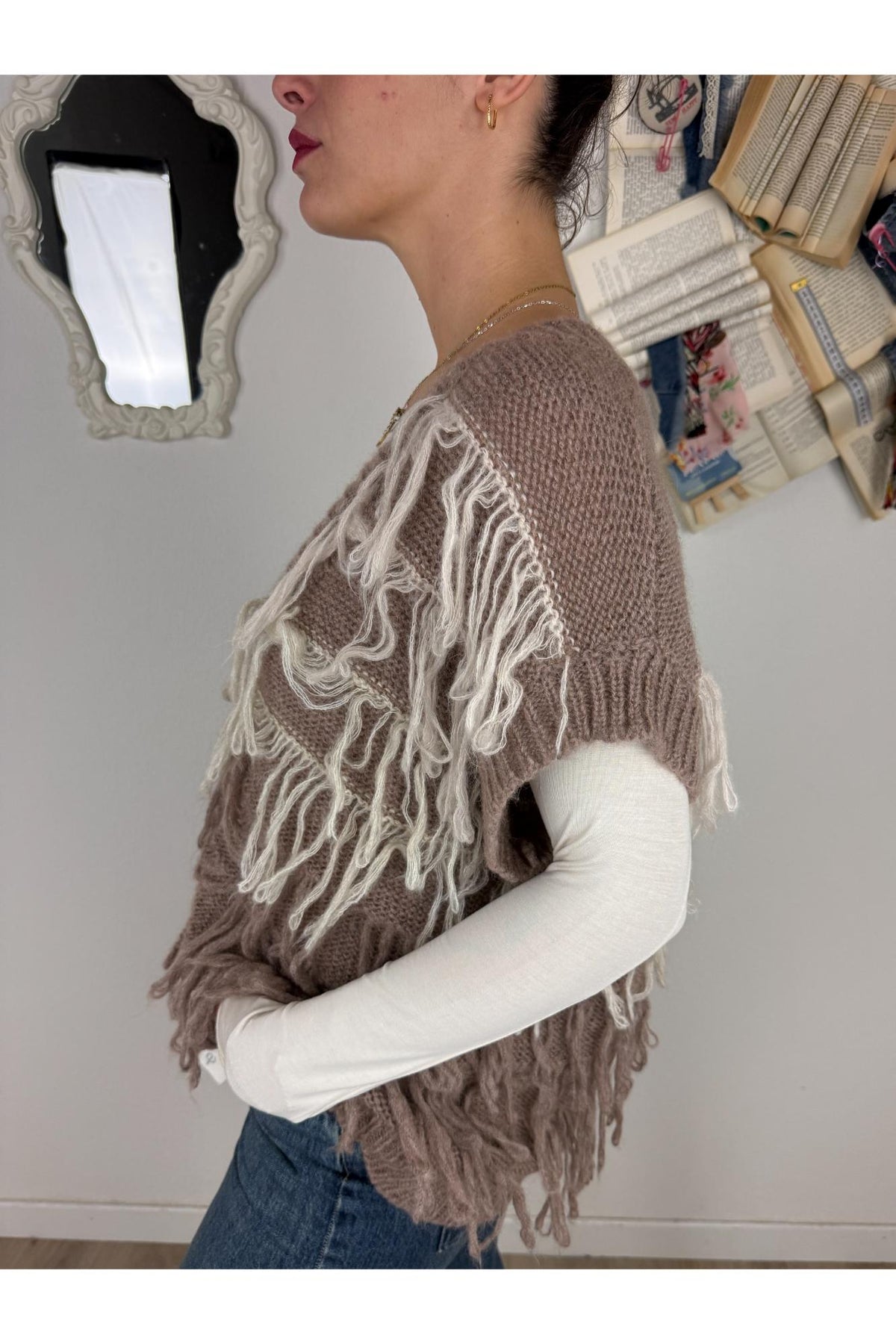 PHILIA LOFT Cardigan con fili di lana Philia loft Casha