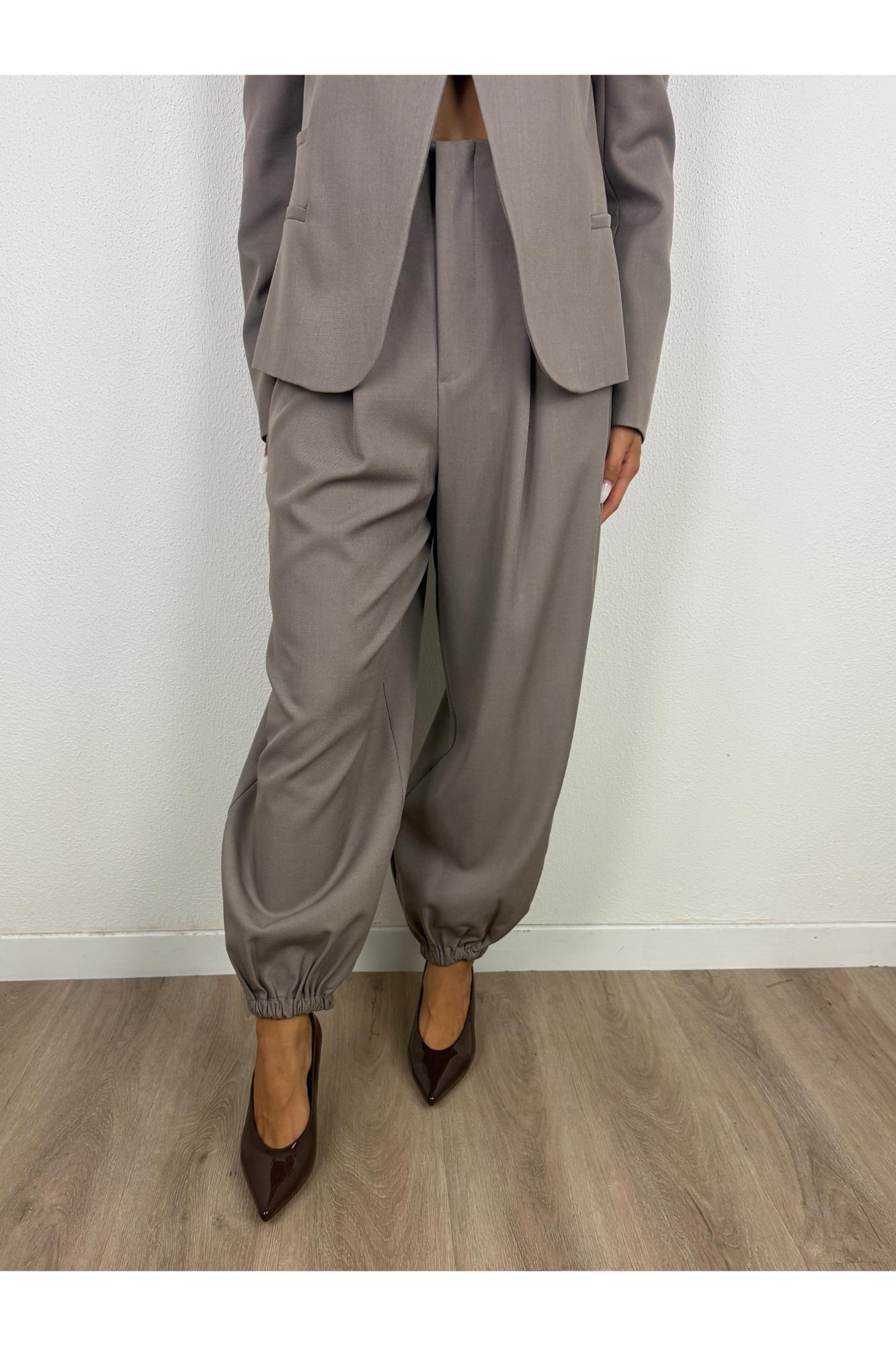 PHILIA LOFT Pantalone con elastico in fondo Phila loft Tortora