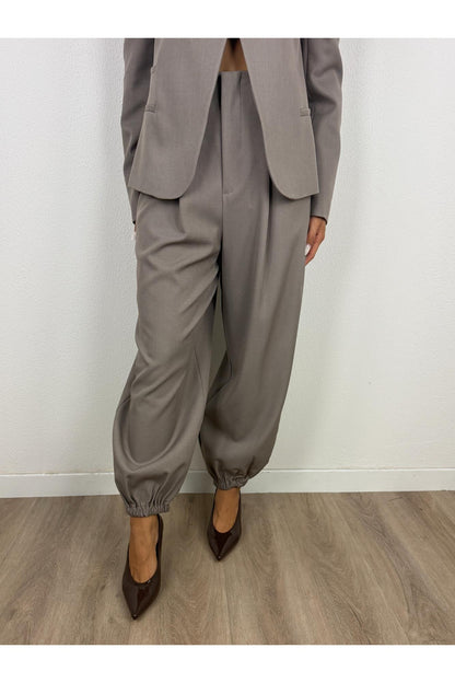 PHILIA LOFT Pantalone con elastico in fondo Phila loft Tortora