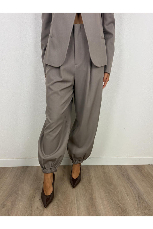 PHILIA LOFT Pantalone con elastico in fondo Phila loft Tortora