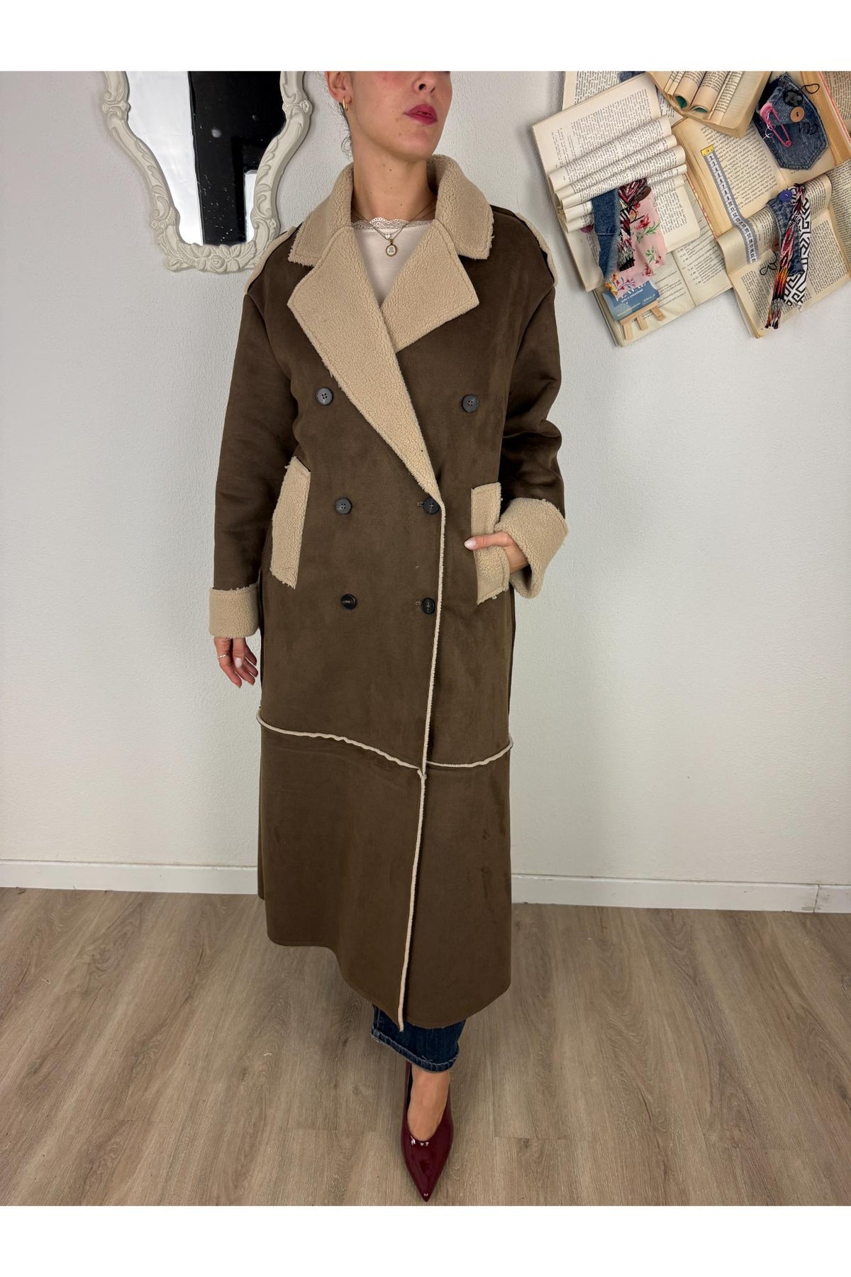 PHILIA LOFT Cappotto ecomontone Philia loft Bruciato