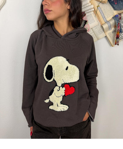 SOUVENIR Felpa snoopy con cappuccio Souvenir Moro