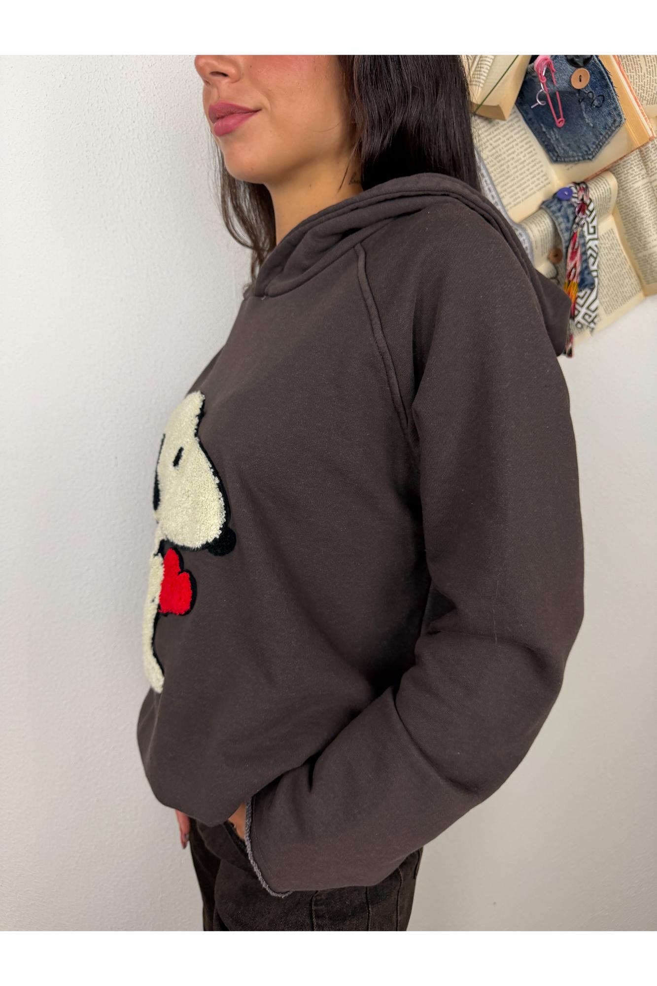 SOUVENIR Felpa snoopy con cappuccio Souvenir Moro