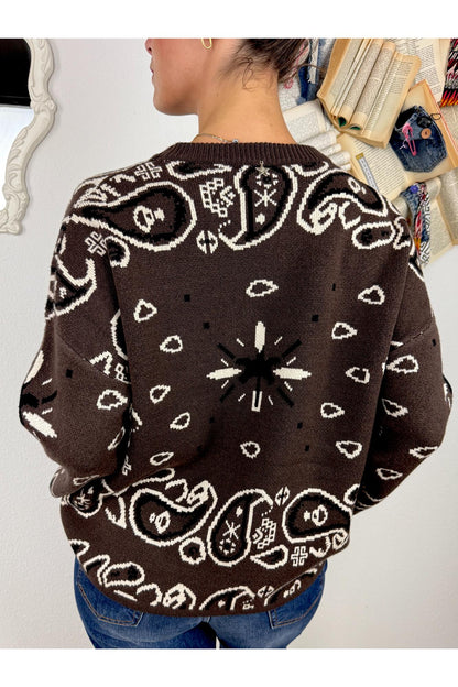 SOUVENIR Maglione fantasia Souvenir Cioccolato
