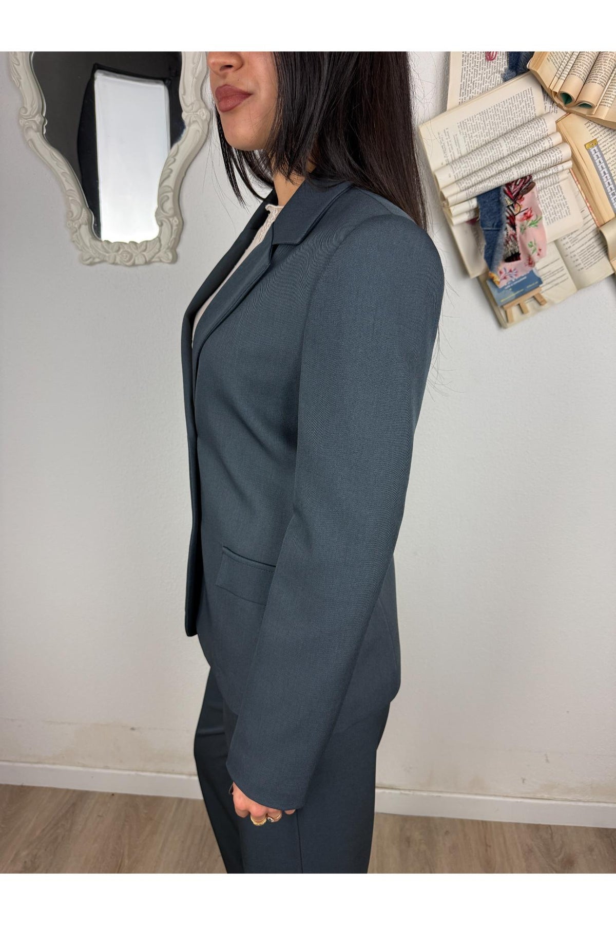 SUSY MIX Completo giacca e pantalone Susy mix Grigio