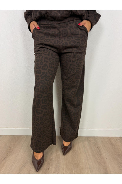 SUSY MIX Pantalone maculato Susy mix Moro