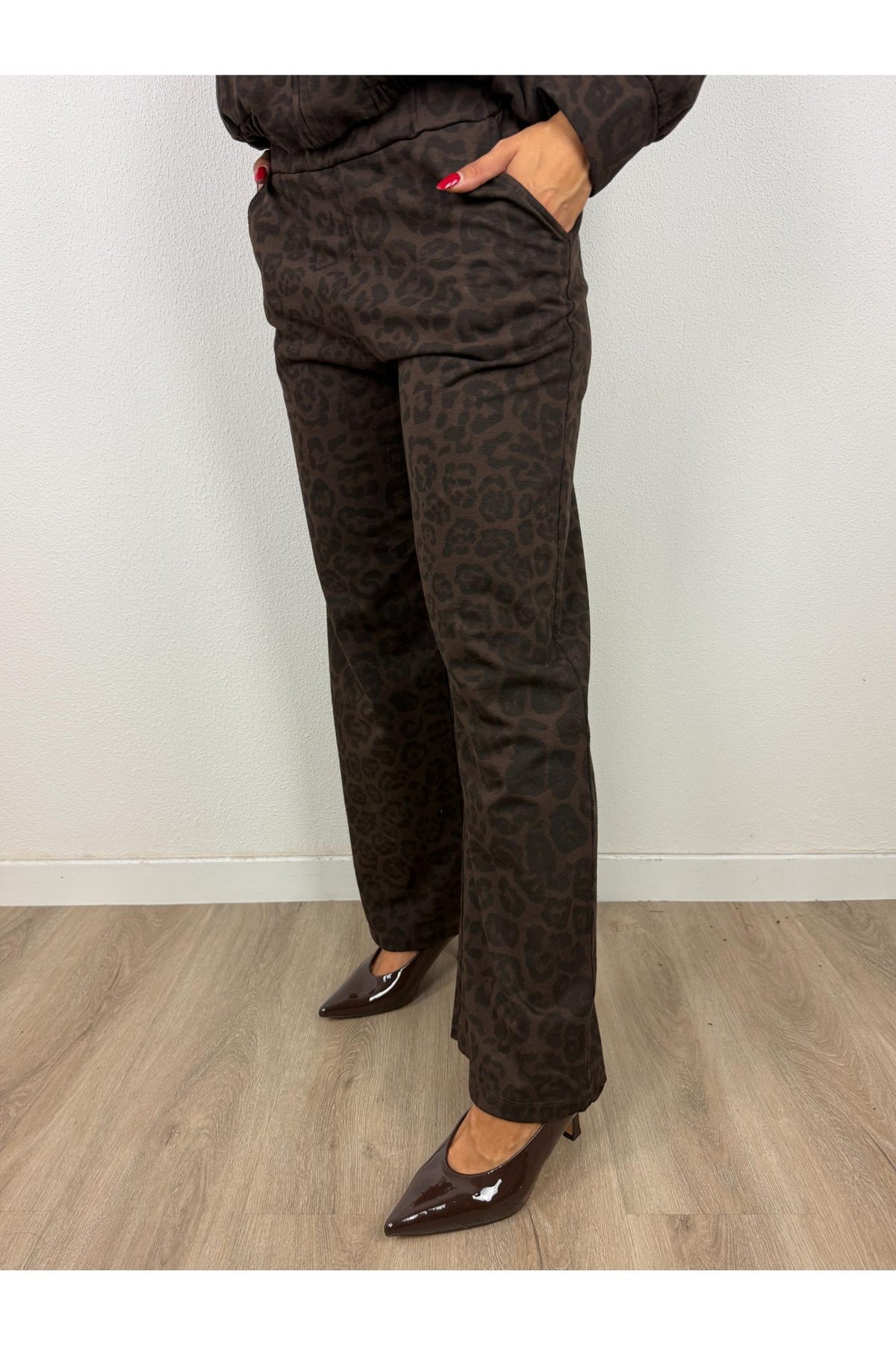SUSY MIX Pantalone maculato Susy mix Moro