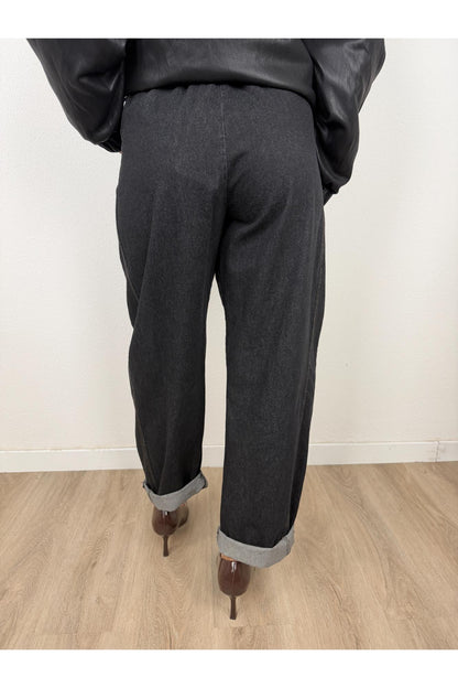SUSY MIX Pantalone stellina Susy mix Nero