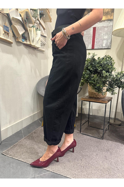 SUSY MIX Pantalone stellina Susy mix Nero