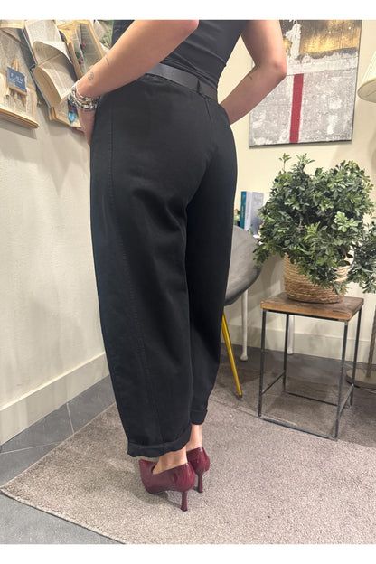 SUSY MIX Pantalone stellina Susy mix Nero