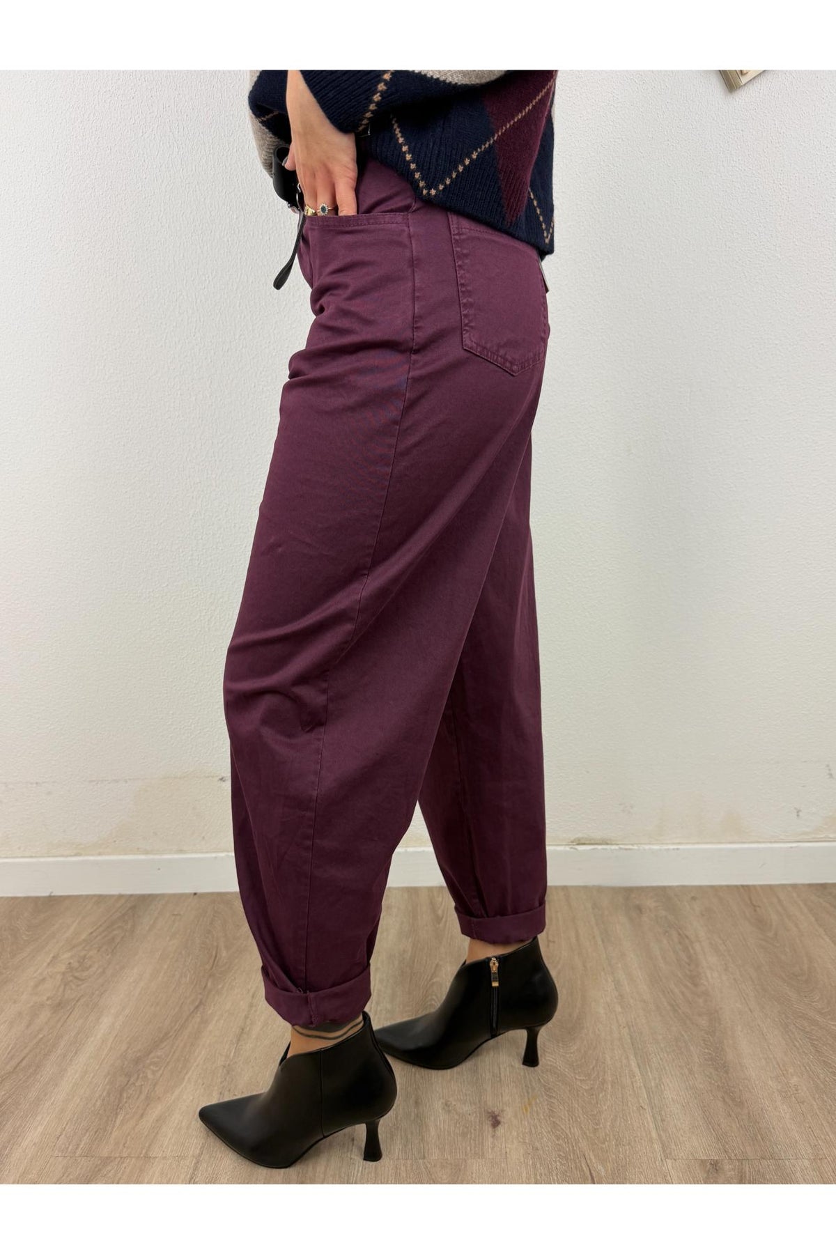 SUSY MIX Pantalone cuoricino Susy mix Barolo