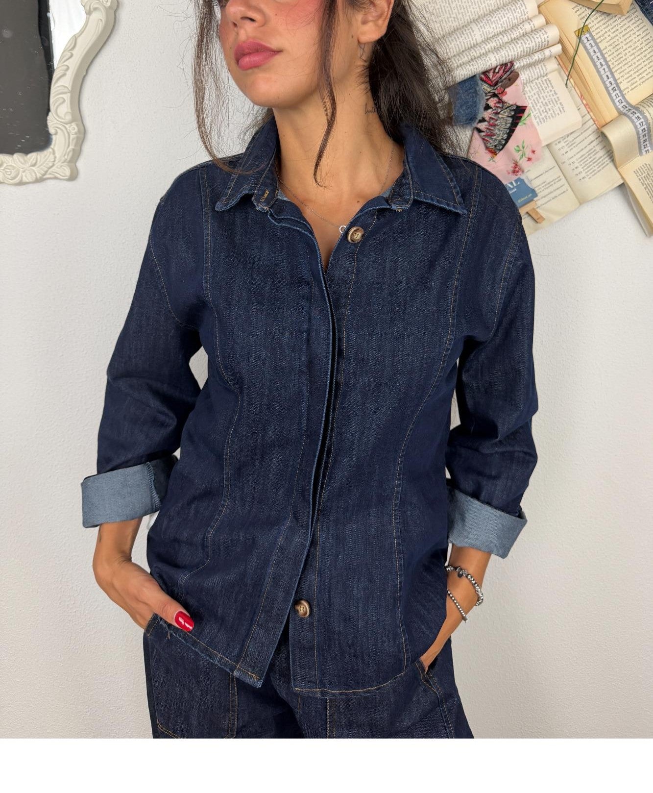 SUSY MIX Camicia sfiancata Susy mix Jeans