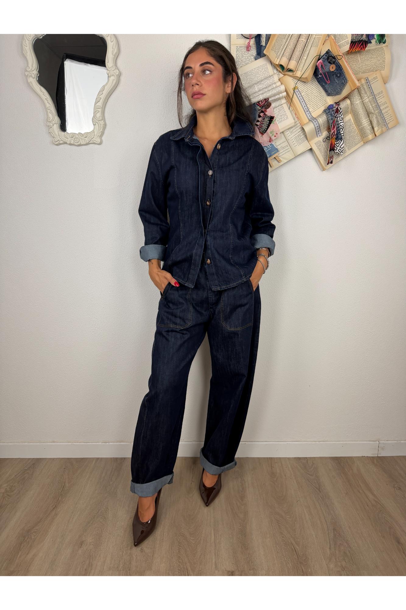 SUSY MIX Camicia sfiancata Susy mix Jeans