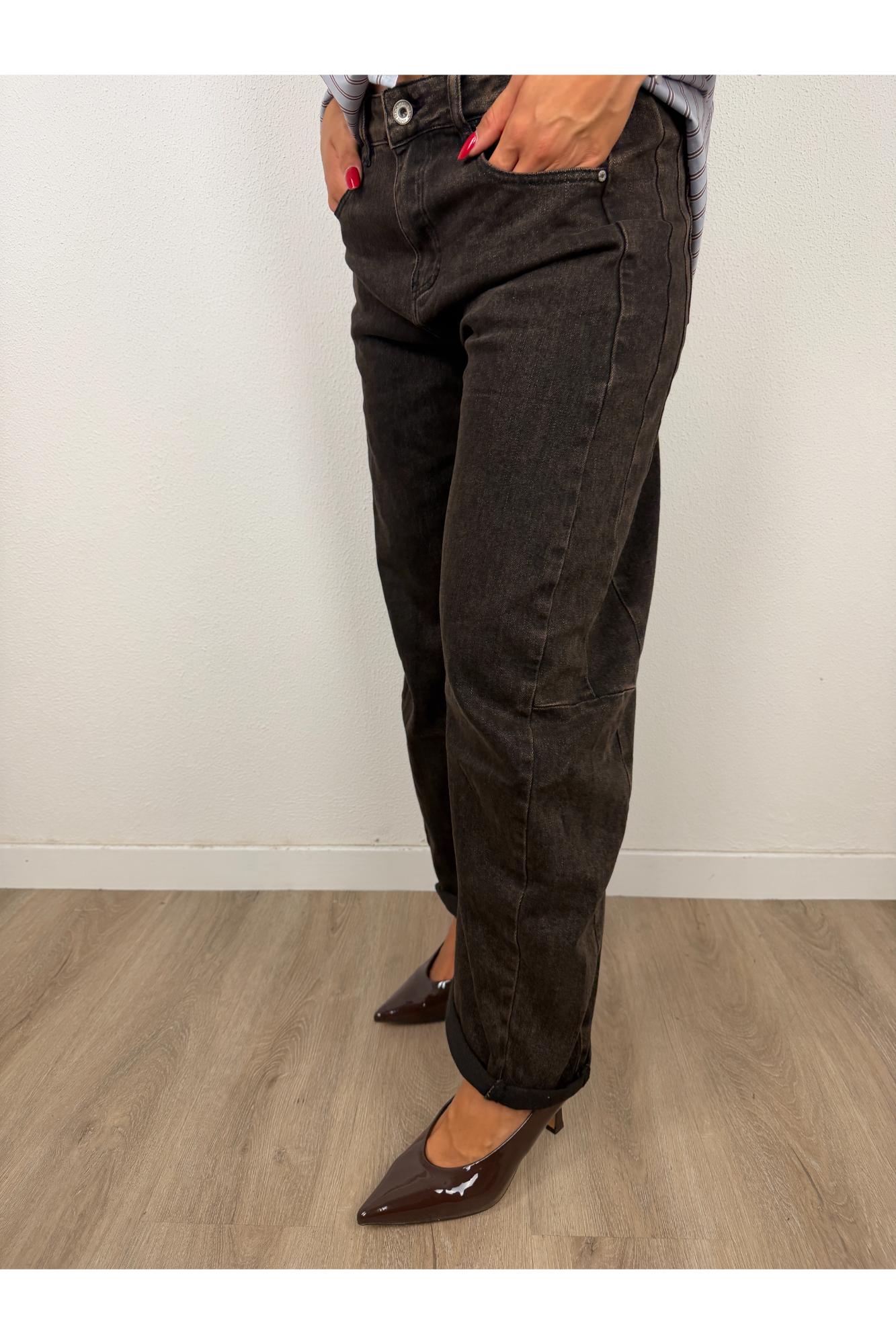 SUSY MIX Jeans baloon lavaggio al the Susy mix Moro