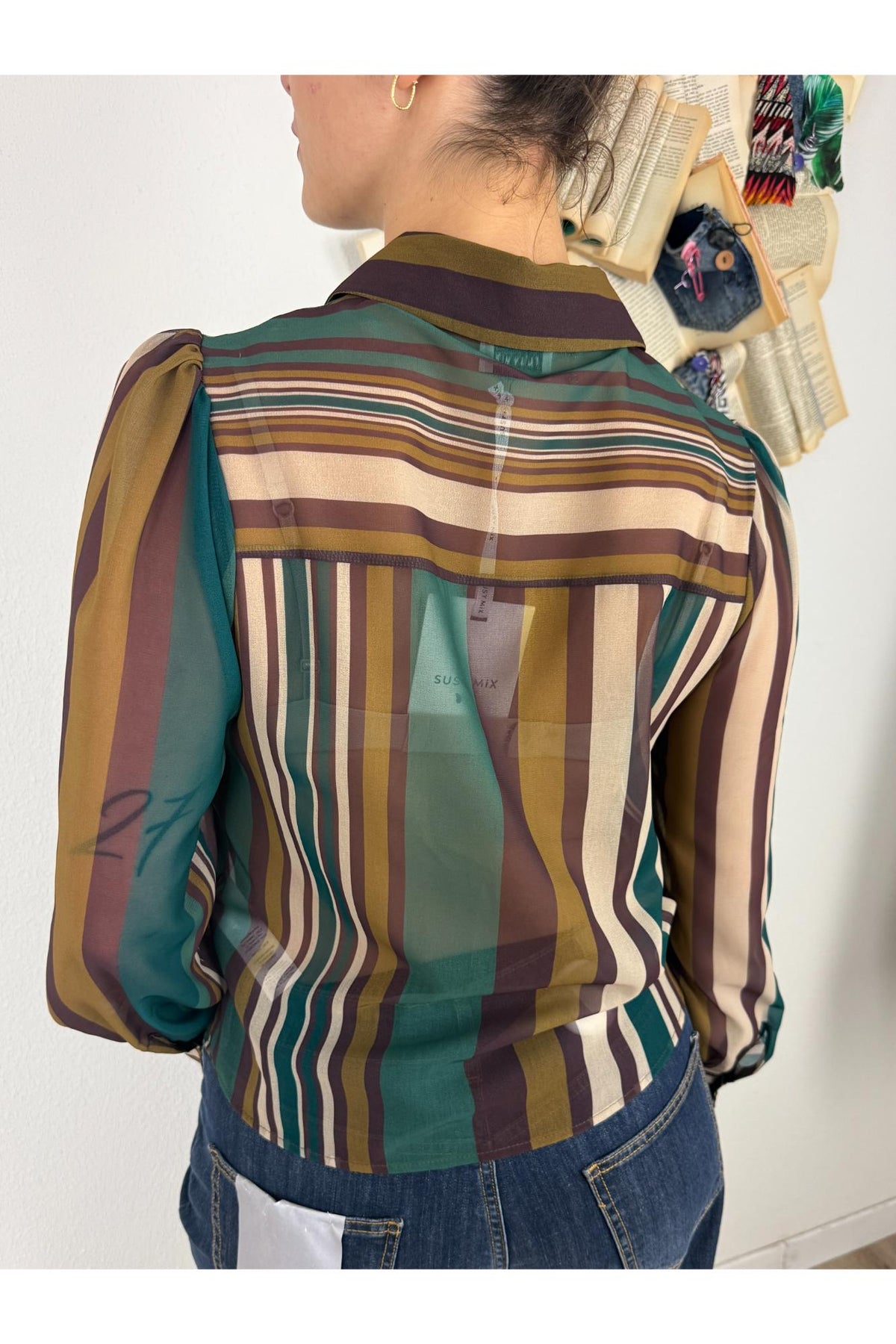 SUSY MIX Camicia gioemtreci Susy mix Unica