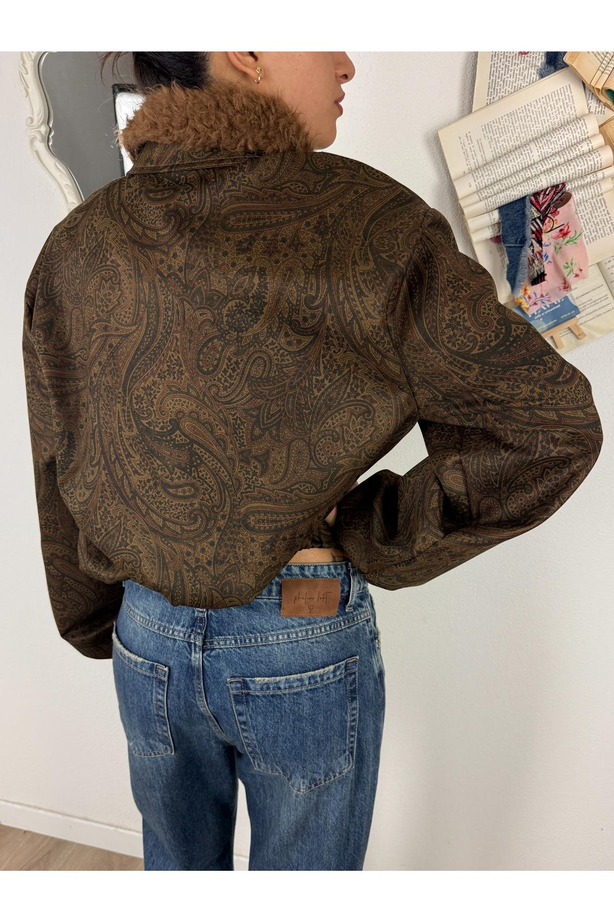 SUSY MIX Bomber fantasia cachemire Susy mix Unica