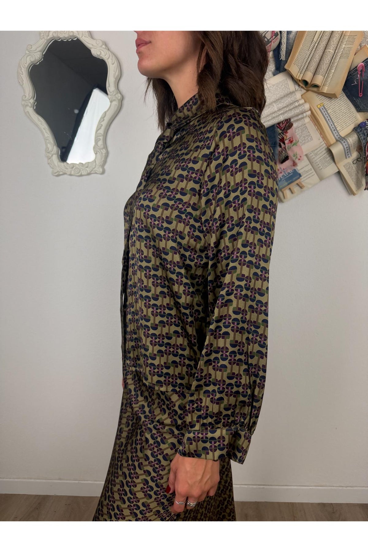 SUSY MIX Camicia fantasia Susy mix Verde