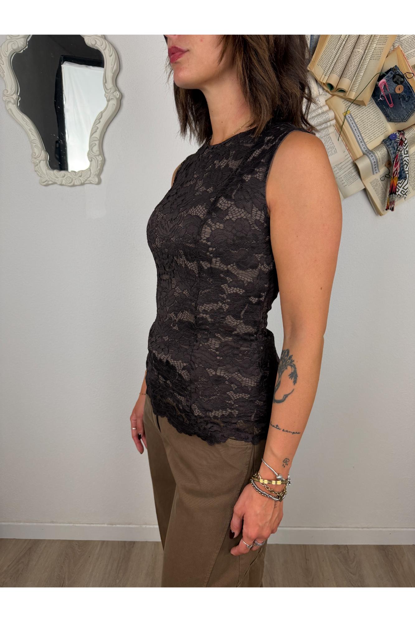 SUSY MIX Smanicata di pizzo Susy mix Moro