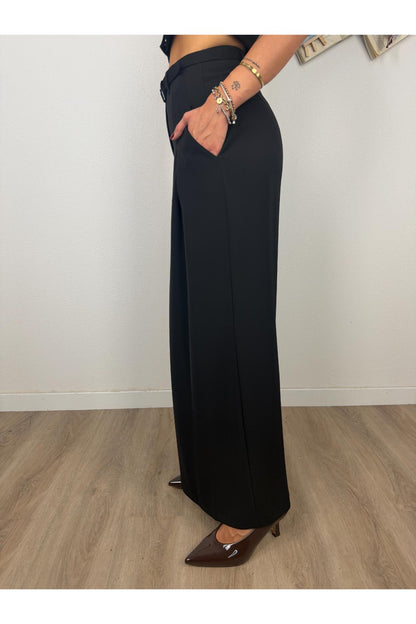 SUSY MIX Pantalone palazzo Susy mix Nero