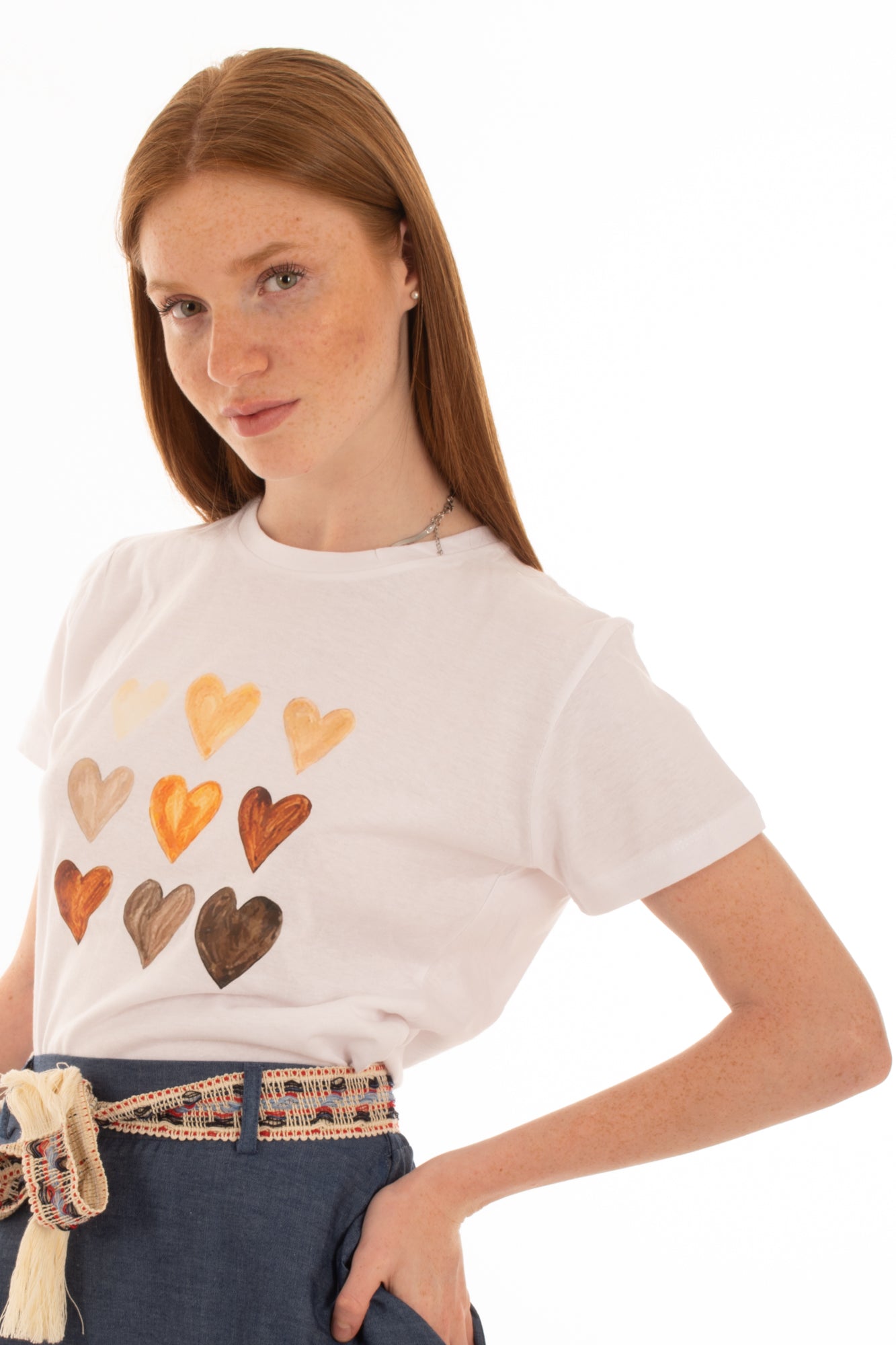 T-SHIRT CUORI -ART. NB83