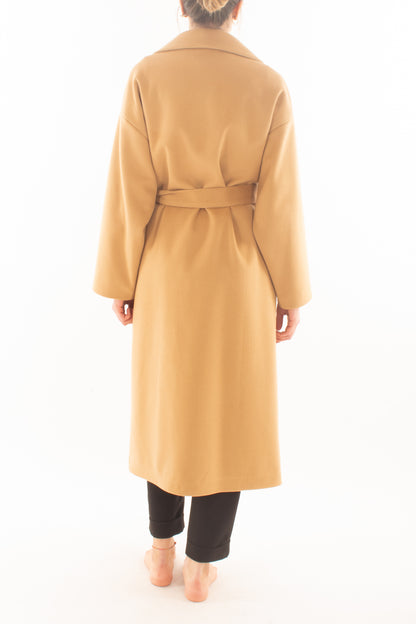 Cappotto da donna a vestaglia Dixie - Camel