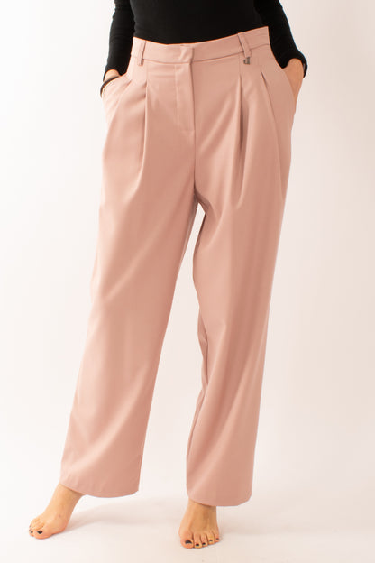 DIXIE Pantalone palazzo Dixie - Quarzo Quarzo