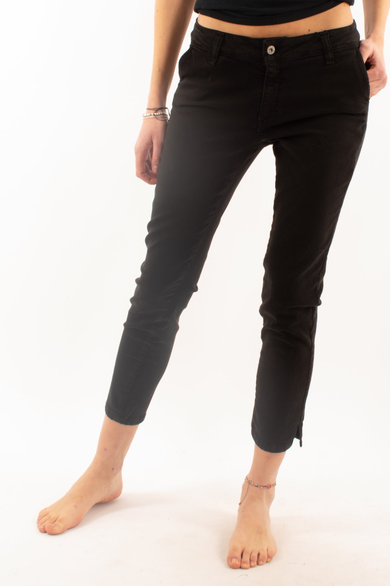 DIXIE Pantalone chinos Dixie - Nero Nero