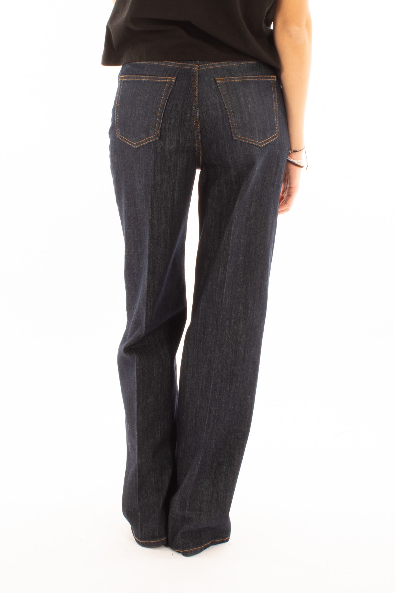 Jeans a palazzo Dixie - Denim