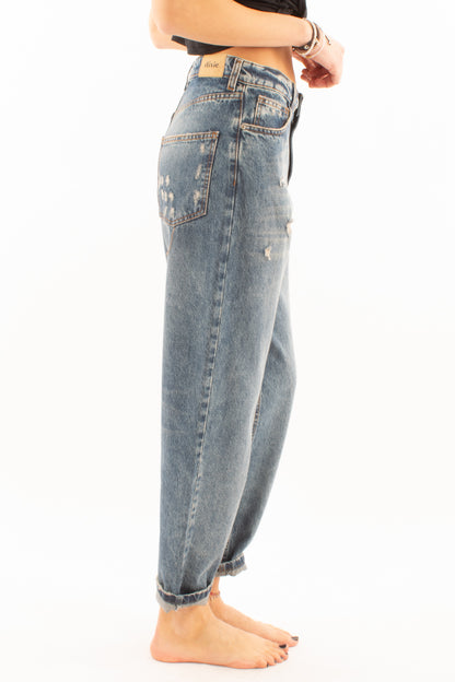 DIXIE Jeans con graffi Dixie - Denim Denim