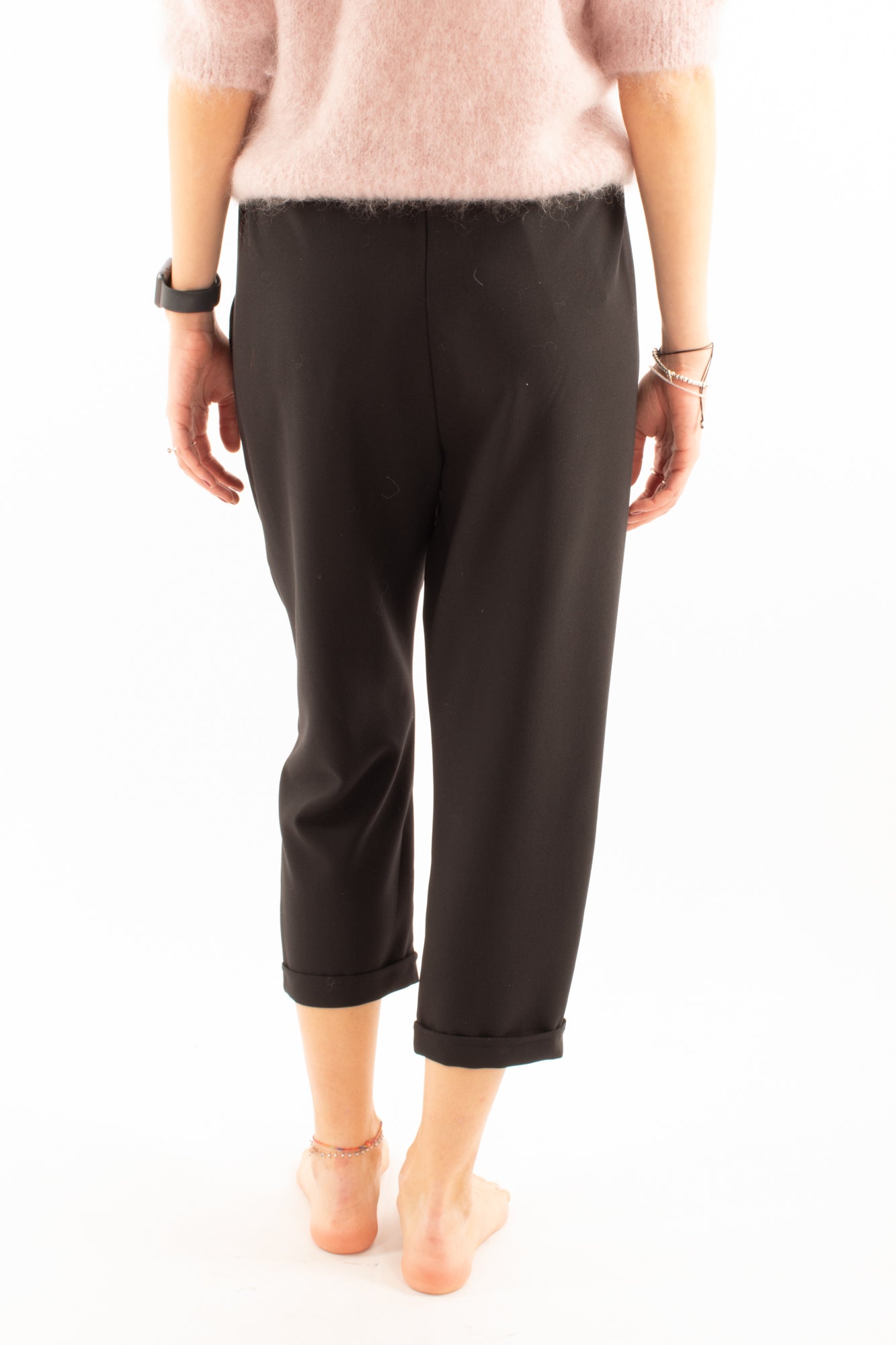 DIXIE Pantalone con con cinta Dixie - Nero Nero