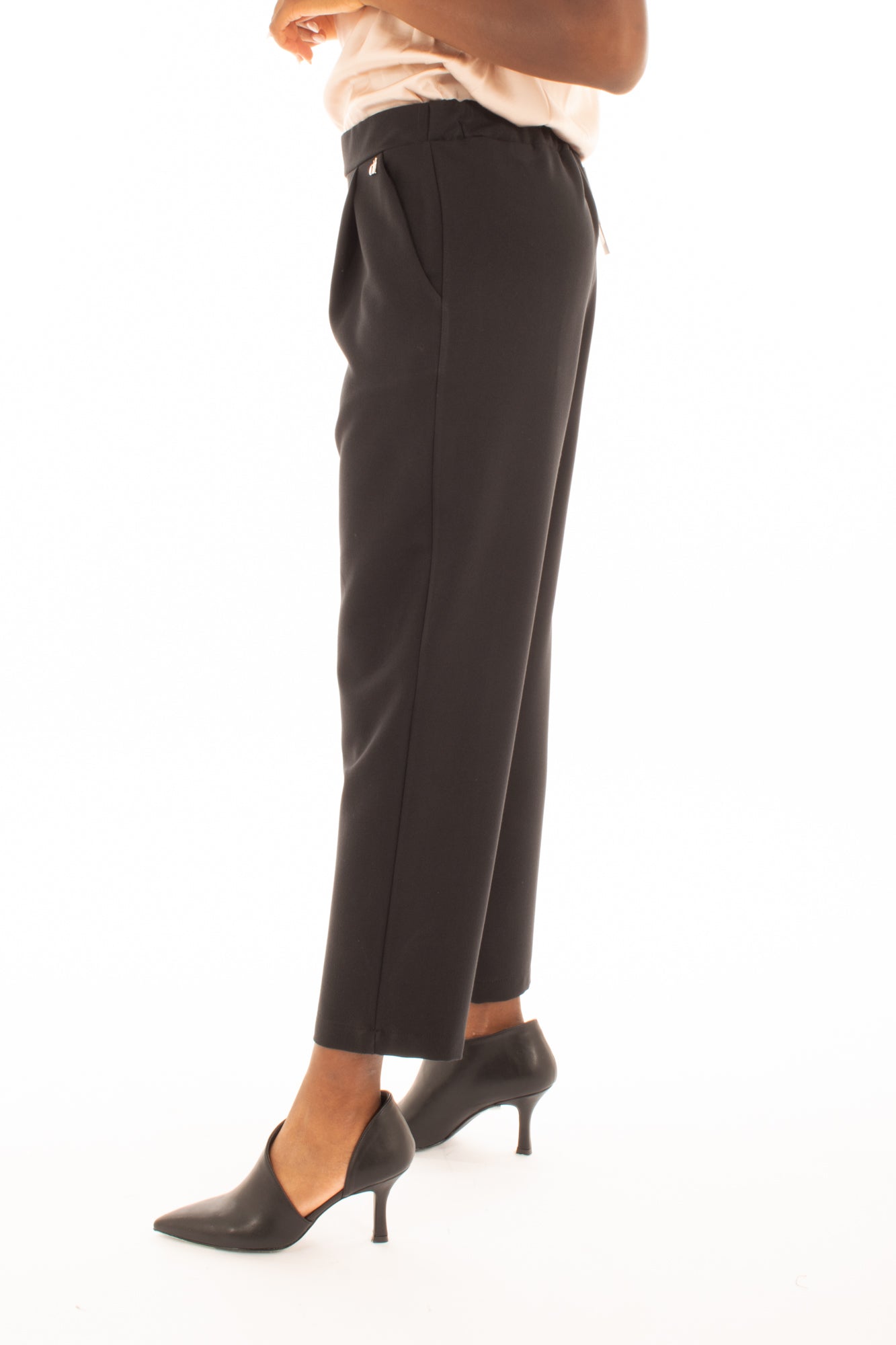 Pantalone carrot Dixie-Nero