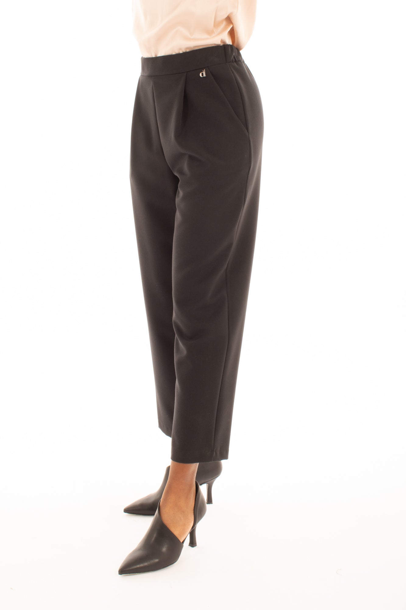 Pantalone carrot Dixie-Nero