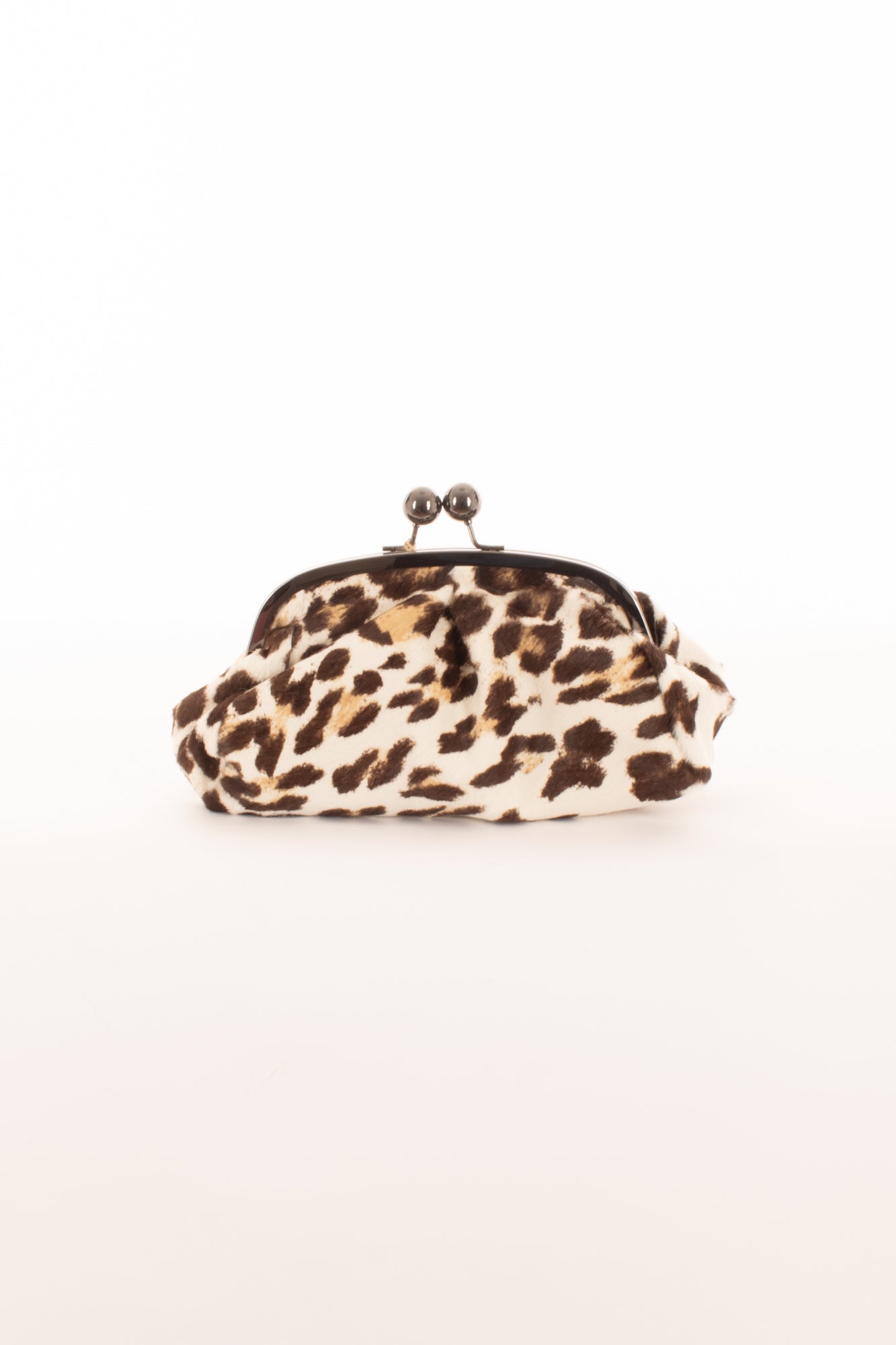 Borsa clutch animalier Metoo - Bianco