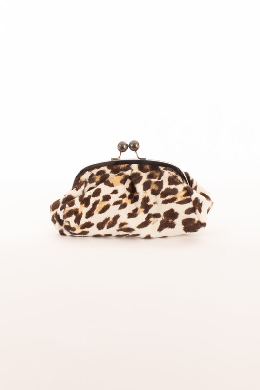 Borsa clutch animalier Metoo - Bianco