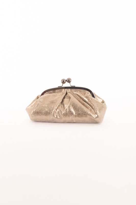 Borsa clutch lurex Metoo -Oro