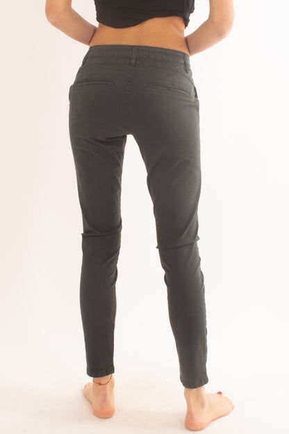 Pantalone chinos da donna Miamata - Grigio