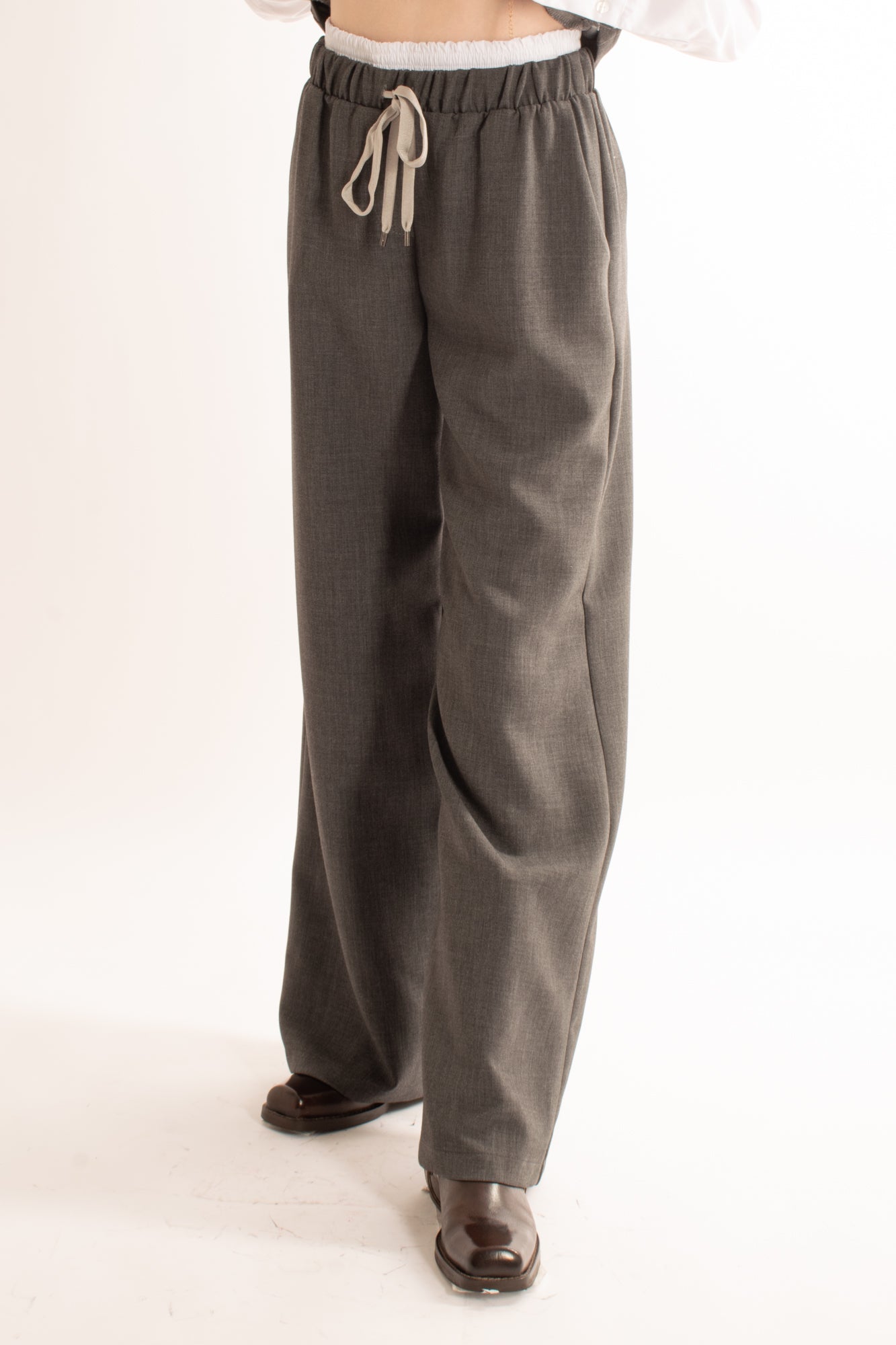 Pantalone con doppia vita Motel - Grigio