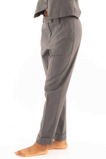 Pantalone sigaretta Motel - Grigio