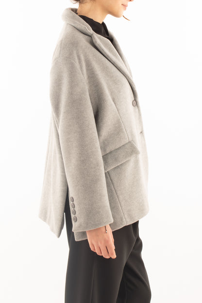 Cappotto over corto Motel - Grigio