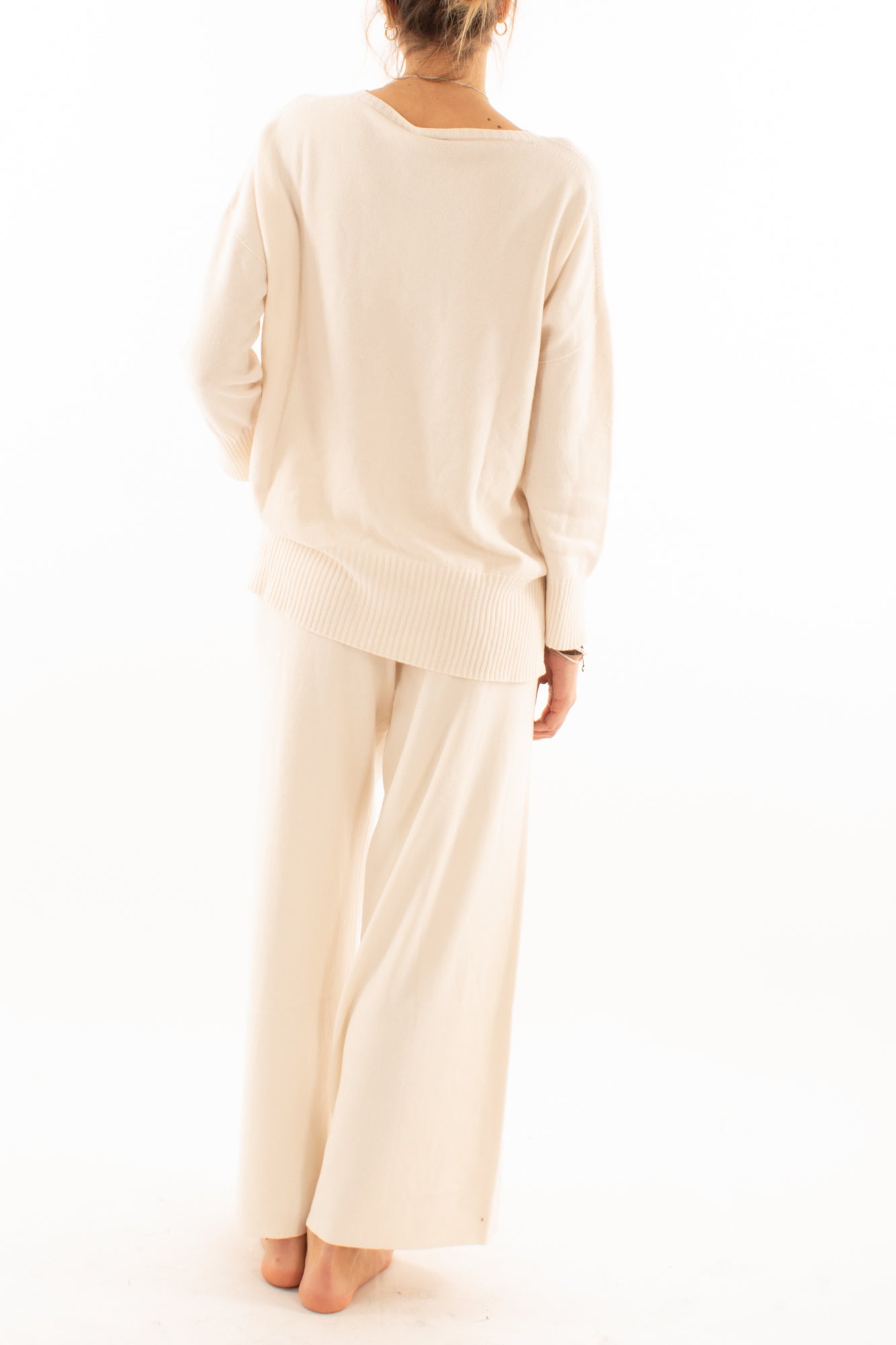 Completo maglia + pantalone Motel - Crema