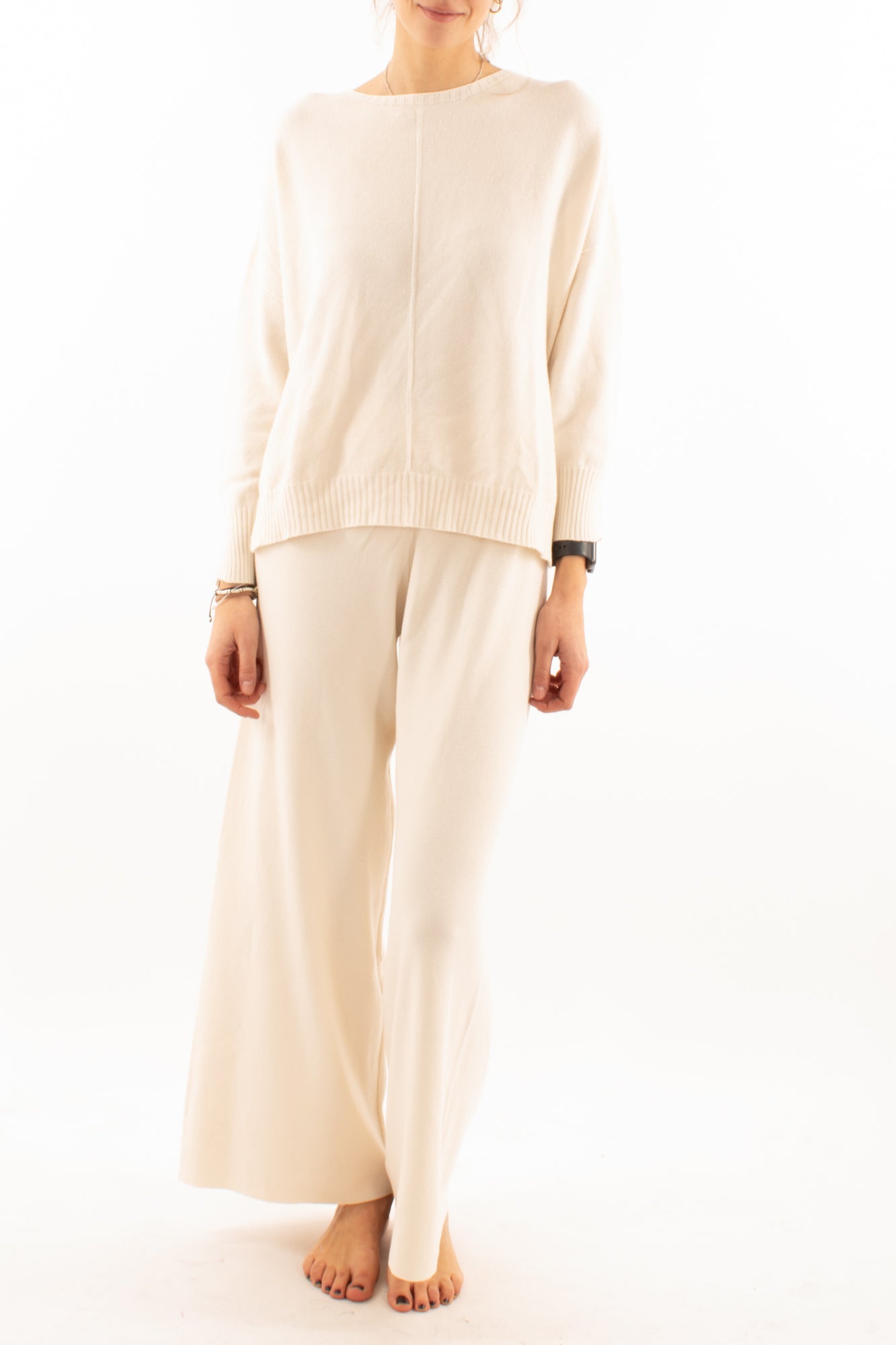 Completo maglia + pantalone Motel - Crema