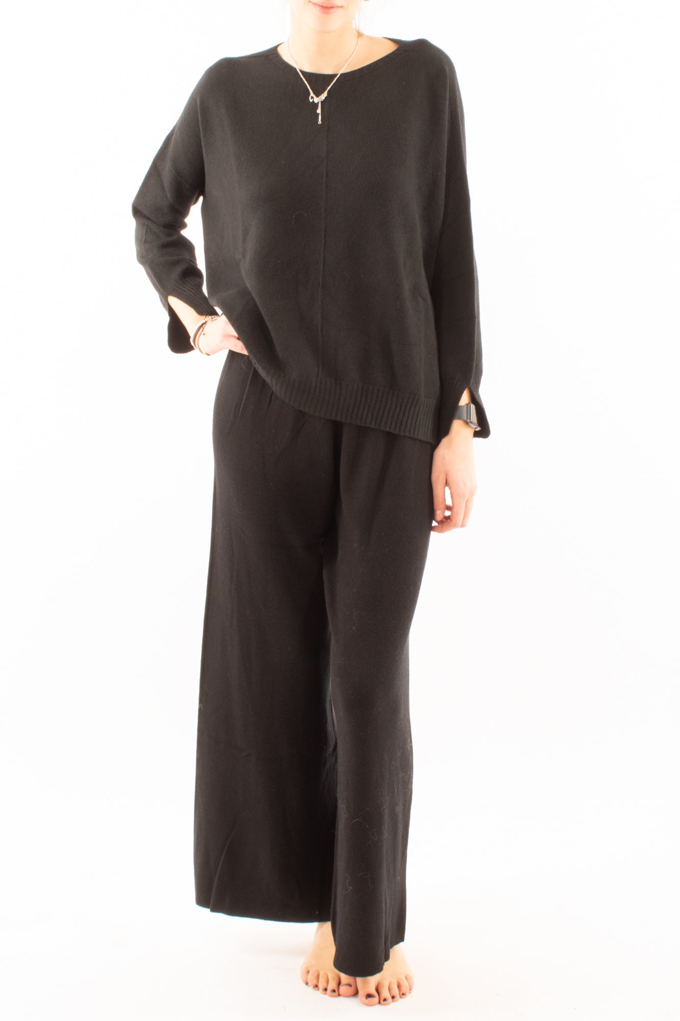 Completo maglia + pantalone Motel - Nero