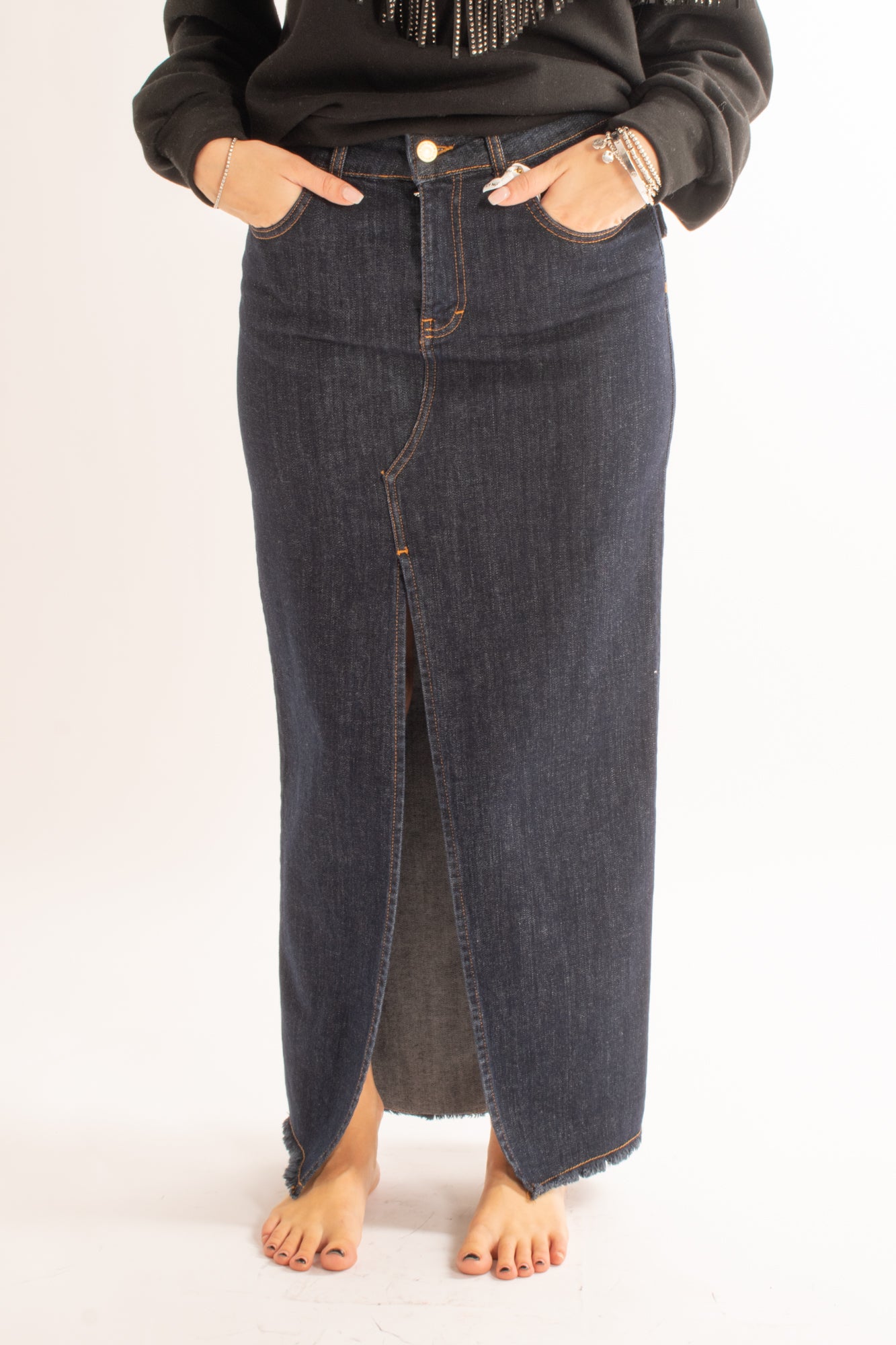 SUSY MIX Gonna 3/4 di jeans Susy mix - Denim Denim