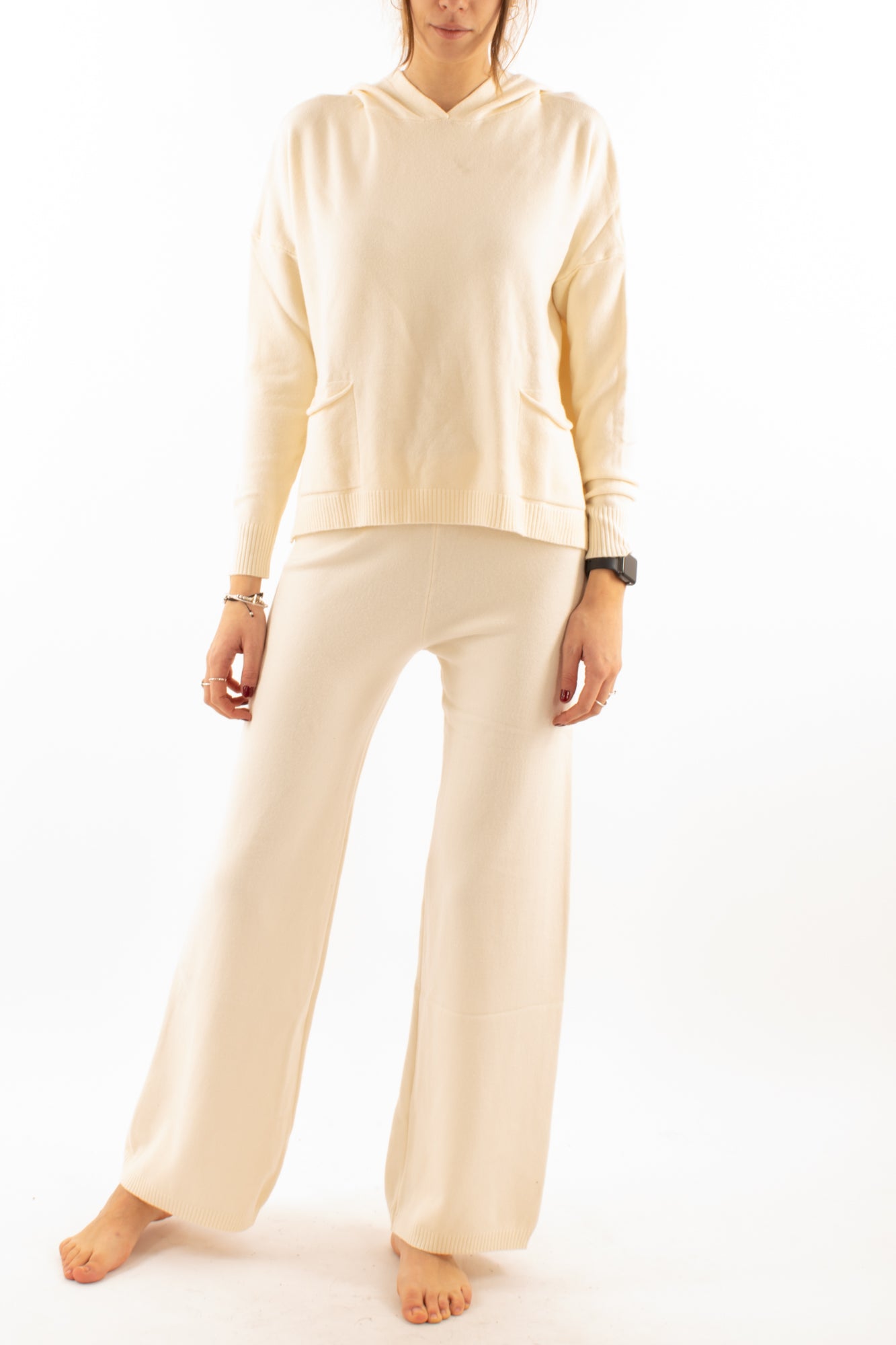 Maglione + pantalone Susy mix - Crema