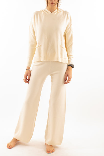 Maglione + pantalone Susy mix - Crema