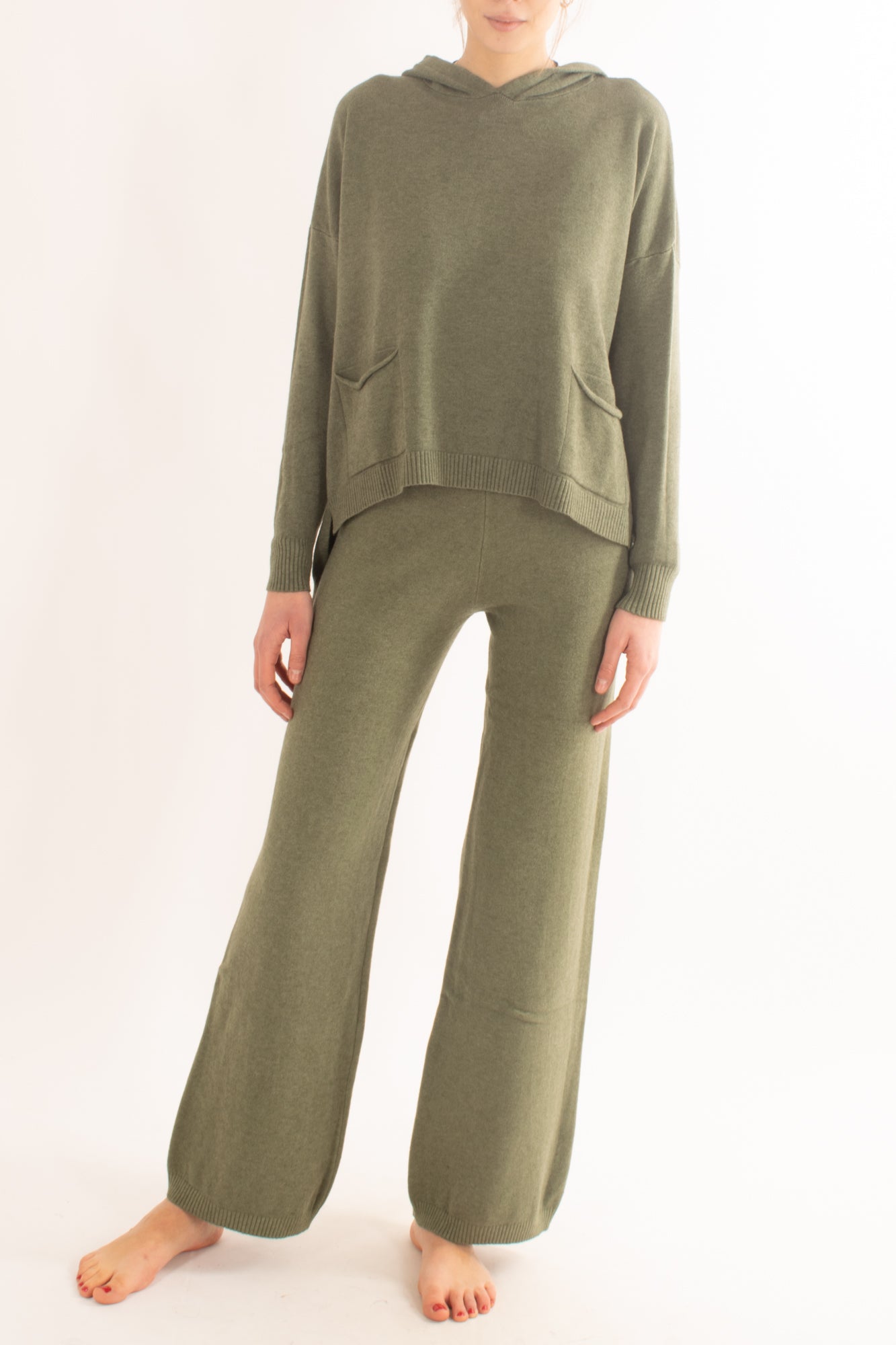 Maglione + pantalone Susy mix - Verde