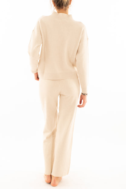 Maglia + pantalone Susy mix - Beige